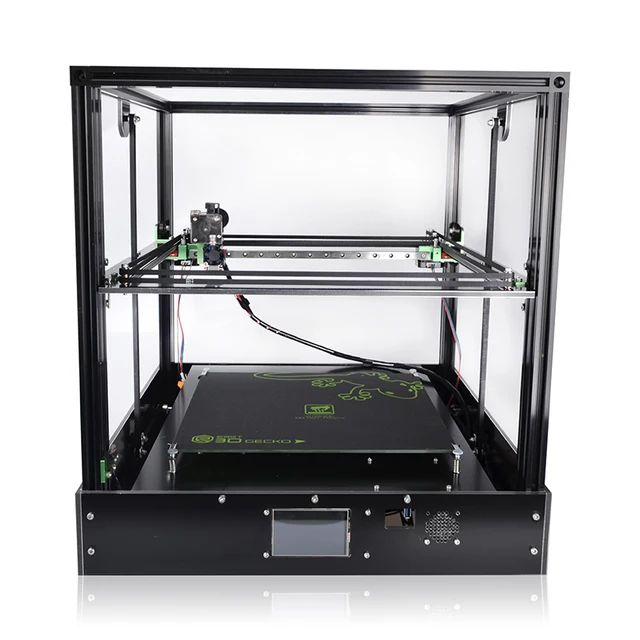 Best Offers 2018 3D Printer Gecko Big Screen Print Area Core XY System aluminium structure High-precision with heat bed large Titan extruder Best Offers 2018 3D Printer Gecko Big Screen Print Area Core XY System aluminium structure High-precision with heat bed large Titan extruder