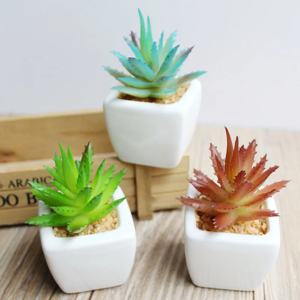 Acquista all'ingrosso online artificiale pianta di aloe da ... Terrazza decorazione Piante