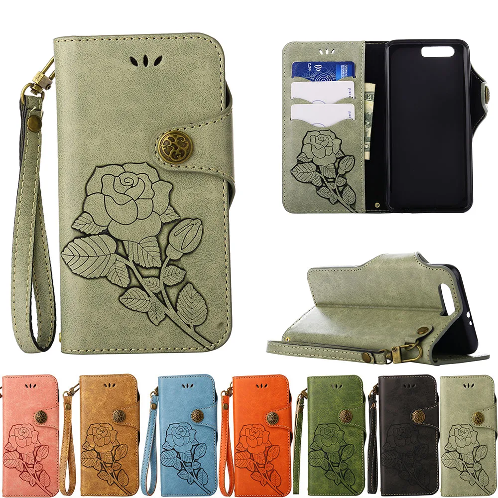 for Huawei Honor 9 Case STF-L09 STF-AL00 stf-at00 STF-AL10 Phone Honor9 STF L09 AL00 AL10 5.15" Flip Leather Cover | Мобильные