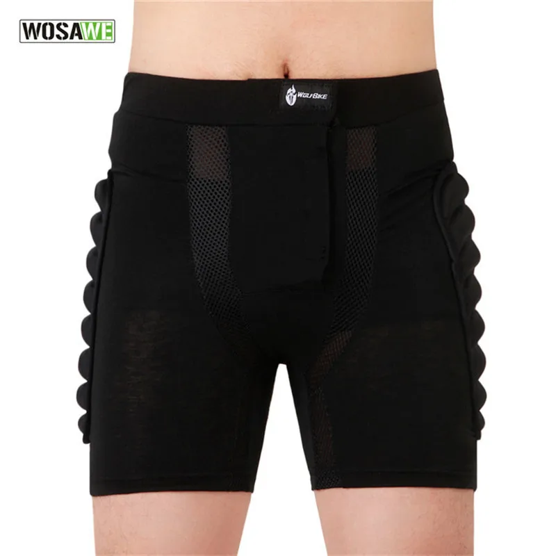 الأطفال السراويل التزلج حماية جير الكبار الإنحدار mtb الناعمة التزلج على الجليد التزلج سادة الورك بوت قصيرة السراويل