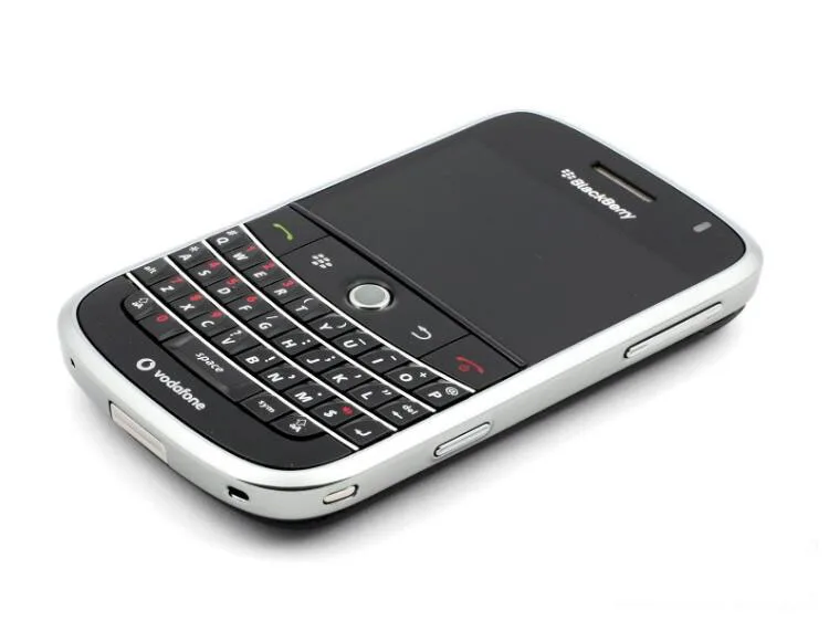 Разблокированный BlackBerry Bold 9000 одноядерный 5MP 8GB rom черный ягодный мобильный телефон Восстановленный мобильный телефон