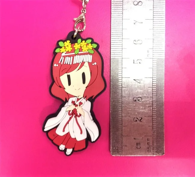 Брелок G00879 из аниме Love Live Нико Рин Umi маки Чика Рико Йоши куникида кэнан резиновый