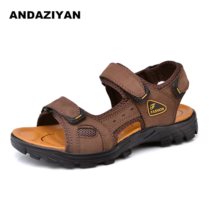 Aberto Dos Ocasional Do Palavra Pé Sapatos Sandálias High Selvagem Homens end Das Verão dark Brown Preto De Dedo Novo Praia w6Xq8