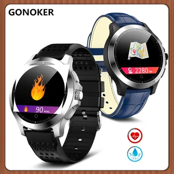 

Smart Watch Sports Waterproof Bracelet PPG + ECG Monitor Activity Tracker with Heart Rate Monitor Pedometer Sleep Monitor