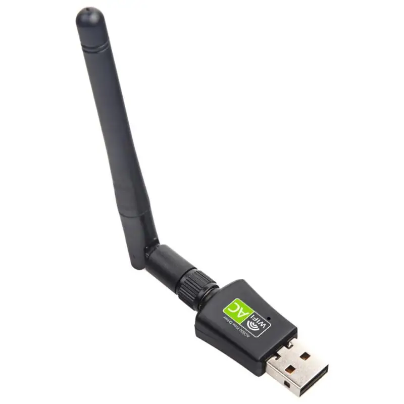 ALLOYSEED Dual Band 600 Мбит/с 2,4 г 5 г USB адаптер Wi-Fi антенны 802.11ac сетевой карты для Windows XP/ vista/Win7/8/9/10/для Mac