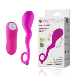 12-function Vibrating Egg Vibrating Bullet Силиконовые G-spot Анальные вибраторы секс-игрушки для женщин взрослые секс-товары