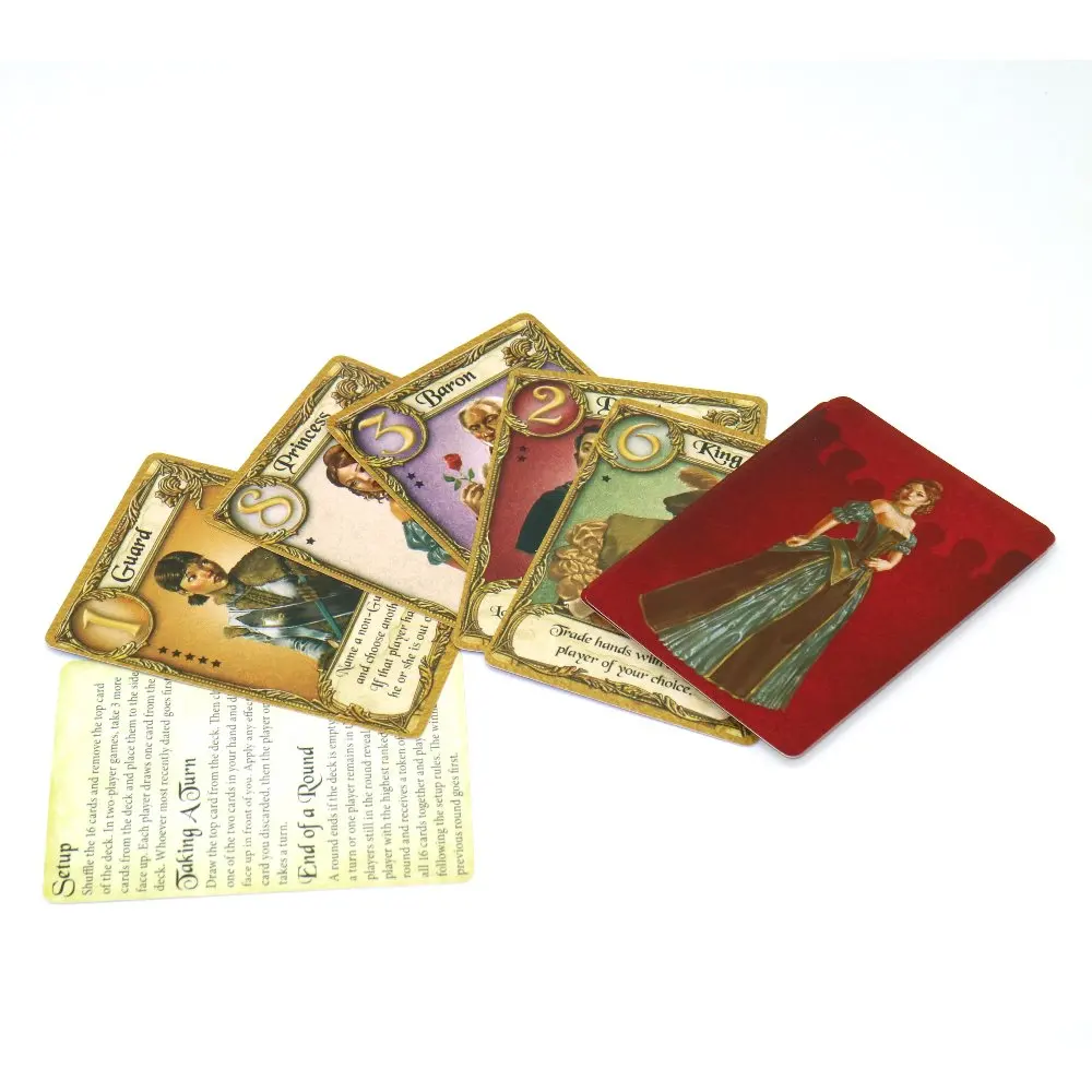 Free shipping Love Letter English board game playing cards not AEG waterproof Free shipping Love Letter English board game playing cards not AEG waterproof