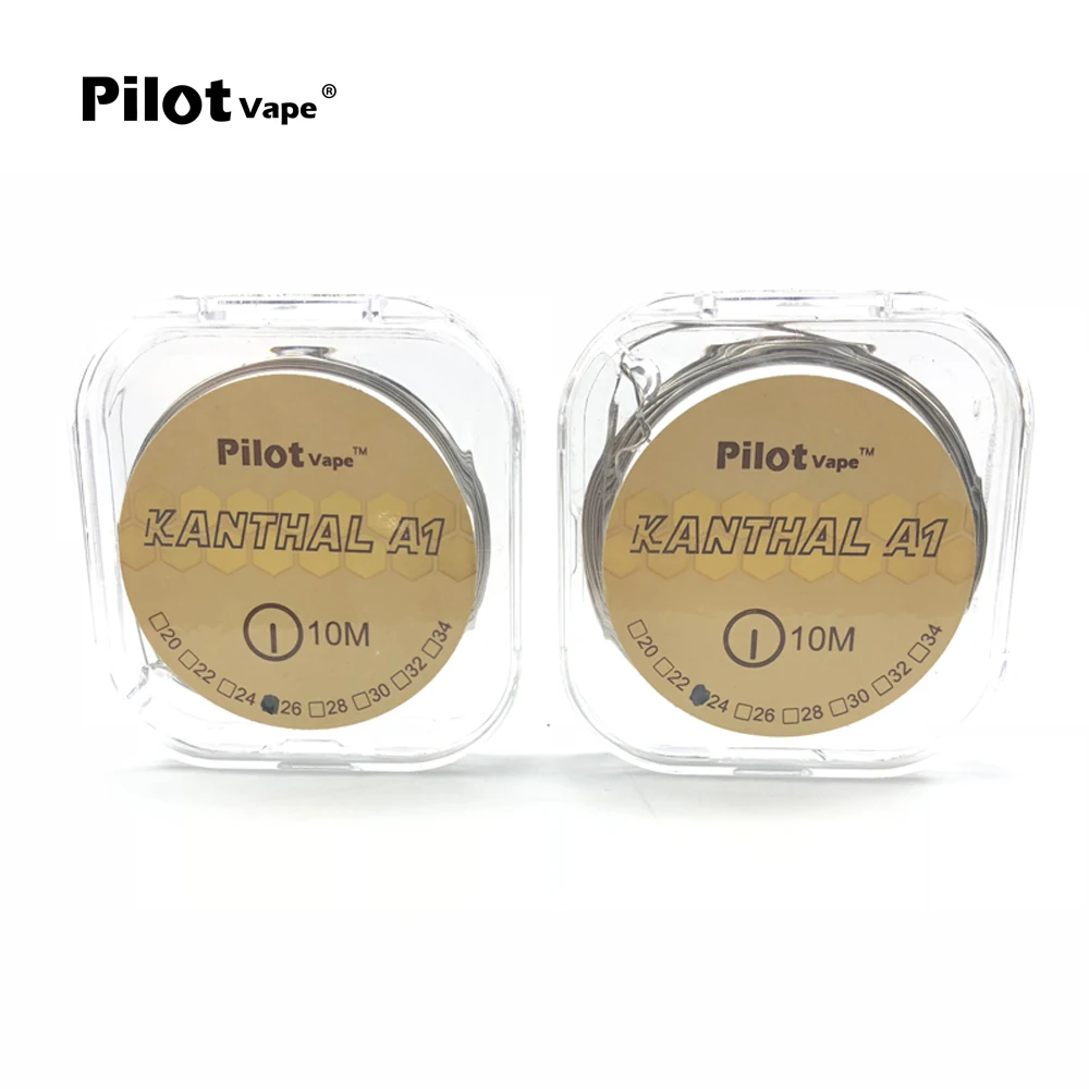 

Pilot Vape 10m/roll A1 Heating Wire 24/26GA Heating Wires For RDA RTA Atomizer Coil