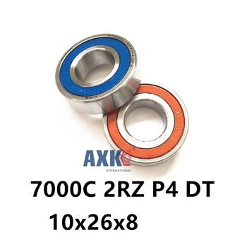 

1 Pair AXK 7000 7000C 2RZ P4 DT 10x26x8 10x26x16 Sealed Angular Contact Bearings Speed Spindle Bearings CNC ABEC-7