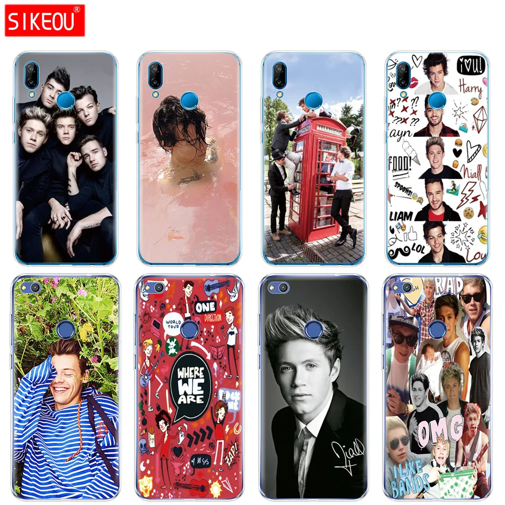 

Silicone Cover Phone Case For Huawei P20 P7 P8 P9 P10 Lite Plus Pro 2017 p smart 2018 One Direction Harry Niall Horan