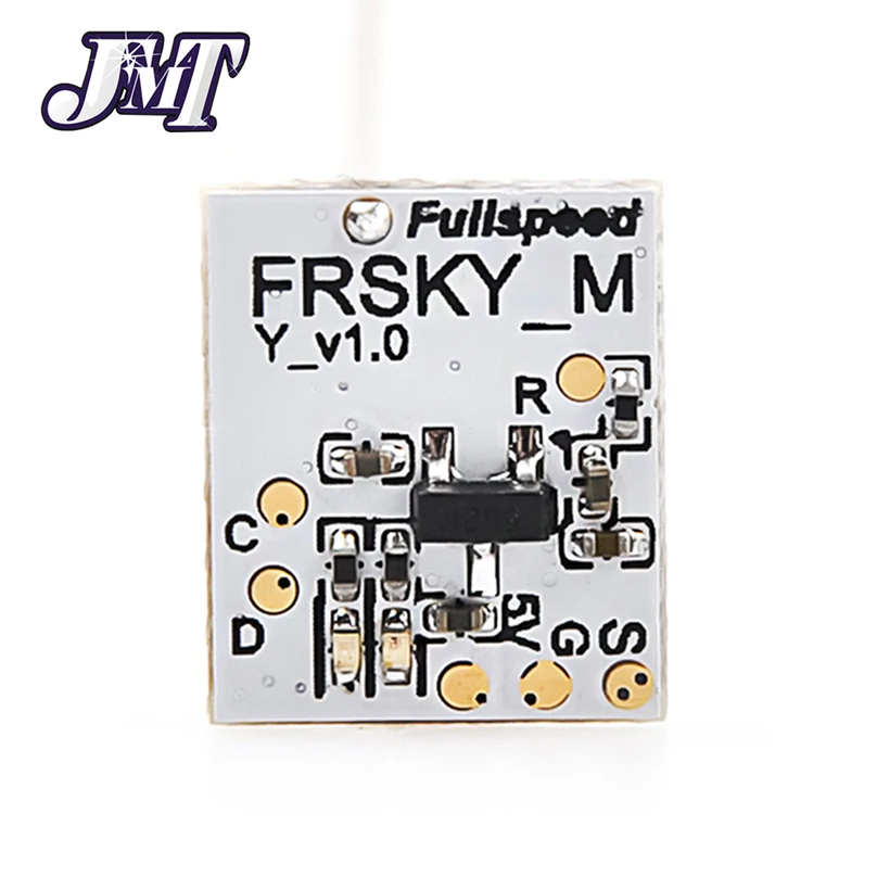

JMT Full Speed FSD 2.4GHz 5V Compatible with FRSKY Nano V2 / DSM/X Nano V2 Mini Receiver for FPV RC Drone
