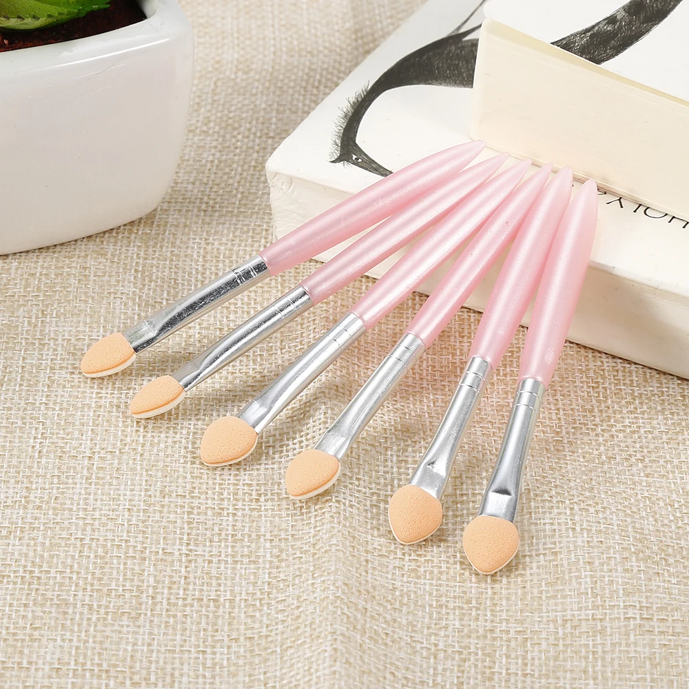 

6pcs/bag Makeup Eye Shadow Eyeliner Cosmetic Brushes Women Sponge Applicator Tool for Women Lady Make Up Cosmetics Brush