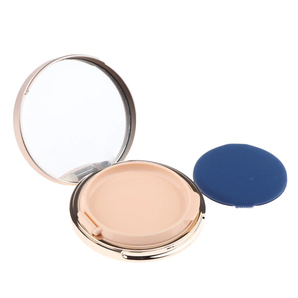 Empty Luxurious Portable Air Cushion Puff Box BB Cream Container Dressing Case Powder Box with Air Cushion