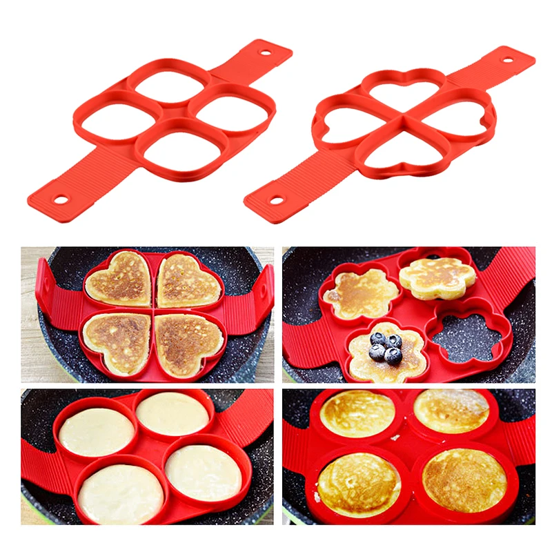 Non-Stick-Flippin-Pancake-Maker-4-Grids-Silicone-Pancake-Snake-Cake-Molds-Flippin-Fantastic-Easy-Pancake(4)