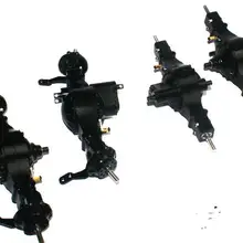 1/14 весы тракторов трейлер 8x8 полностью фланцевый осевой костюм(дифференциальный замок версия) в сборе Набор для Tamiya