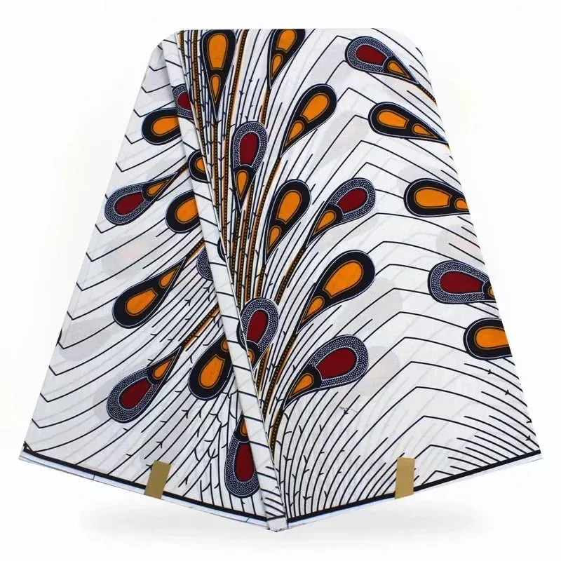 

new arrival 100% cotton african wax cloth hollandais wax african hollandais real dutch wax 6 Yards T011468