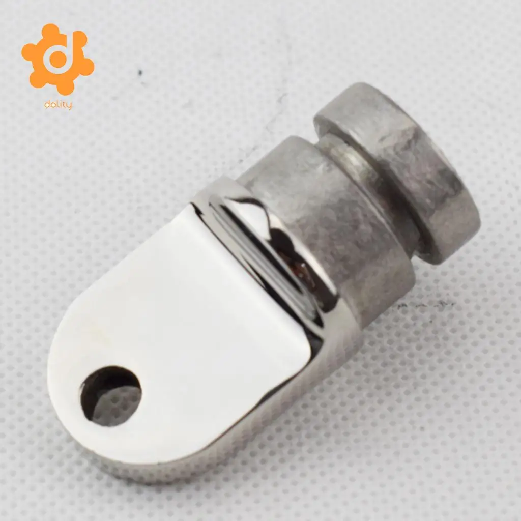 2Pcs 316 Stainless Steel Boat Bimini Top Inside Eye Rounded End 25mm 22mm