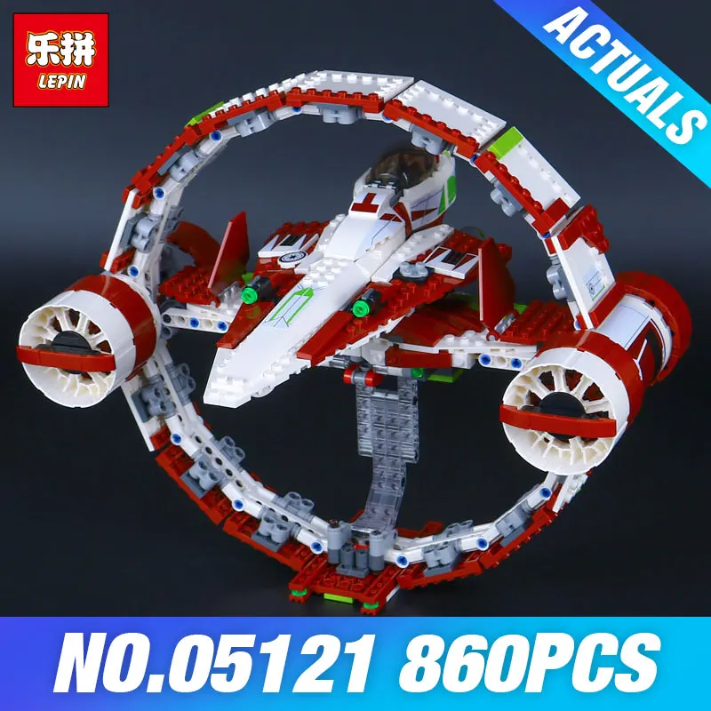 

Lepin 05121 Star Series Plan 75191 Je Star di Fighter With Hyperdrive Set Wars Model Building Blocks Educational Bricks Toys