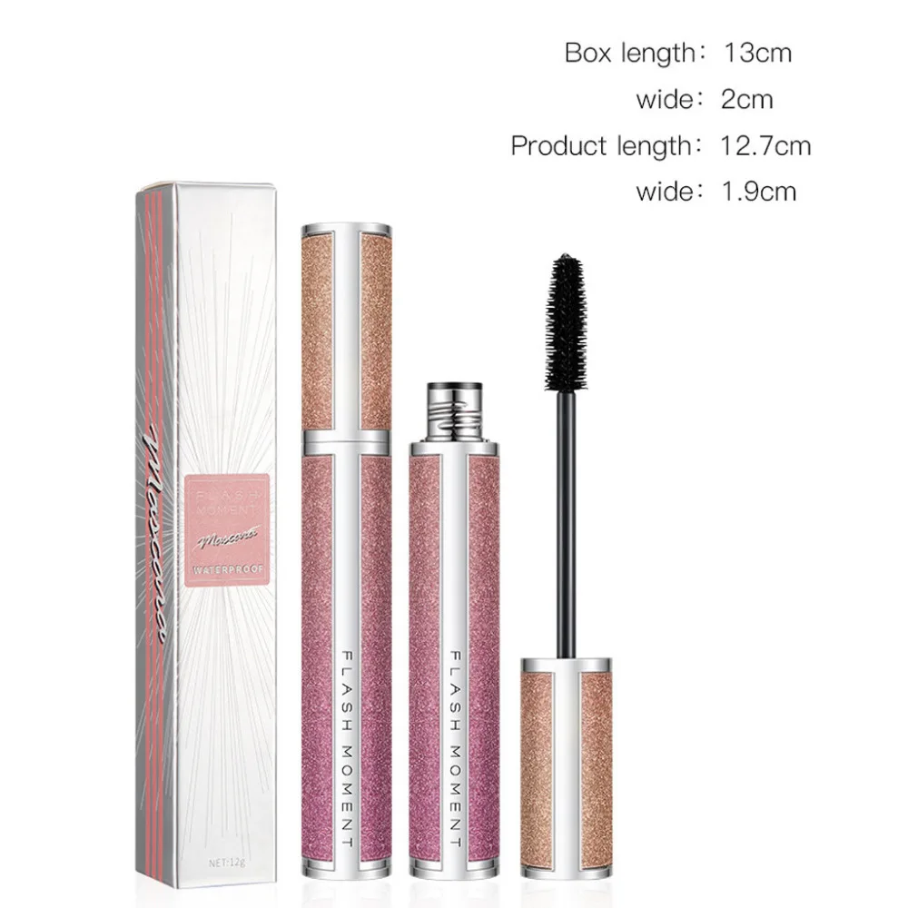 

Black Waterproof 4d Silk Fiber Lash Mascara Starry Sky Long Curling Makeup Eyelash Fiber Mascara Eye Lashes Makeup G426