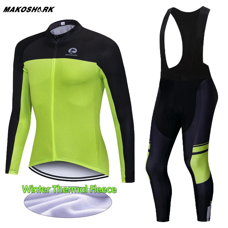 2019 cycling jersey set men winter pro hombres ropa 2018 cycling skinsuit thermal fleece long sleeve cycling sets