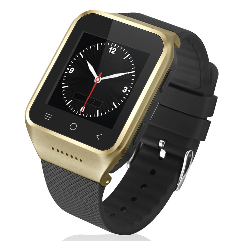  Smart Watch Android 4.4 OS Wifi GPS Men Wristwatch Support SIM Card 3G WCDMA GSM Free Install Andro