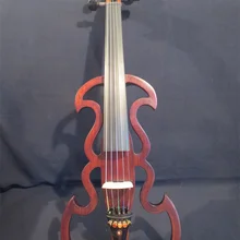 Песня бренд коричневый streamline 5 струн 4/4 электрическая скрипка, твердой древесины#11447