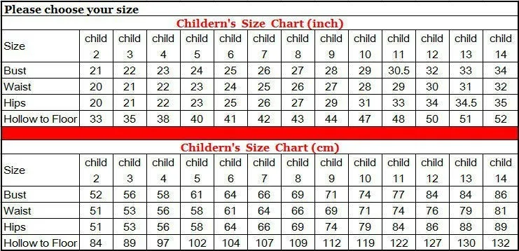 child size