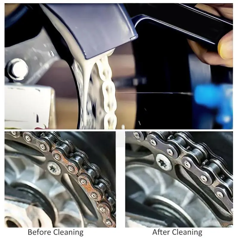 New High Quality Universal Motorcycle Chain Brush Quick Chain Washer Brush Cleaning Cleaning Tool