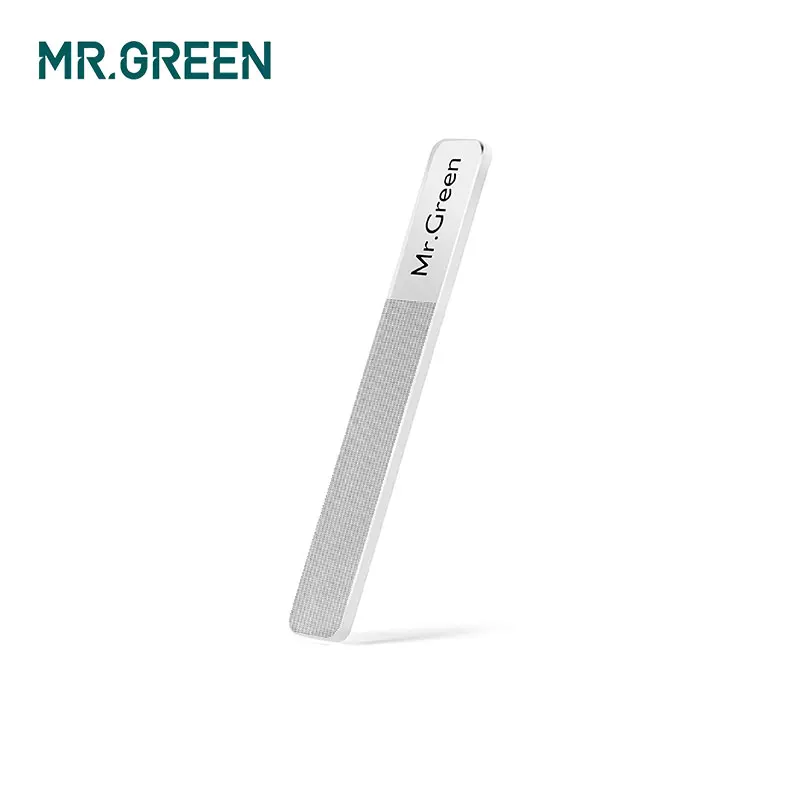 MR.GREEN пилка для ногтей нанометровая стеклянная профессиональный маникюр с