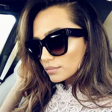 2019 Oculos De Sol Sexy Rectangle Sunglasses Women Brand Designer Retro Fashion Cat Eye Sun Glasses Female Eyewear UV400