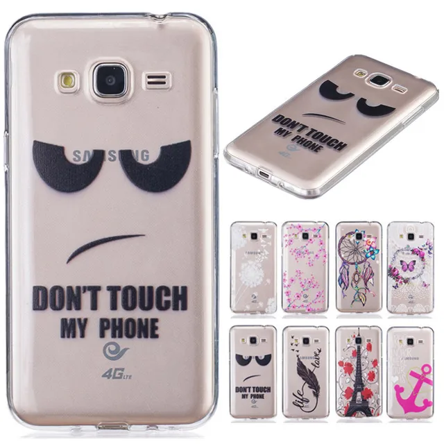 coque samsung galaxy j3 2016 don't touch my phone