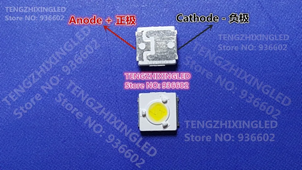 Светодиодная подсветка для SAMSUNG ЖК-экран 1 Вт 3 в 3535 3537 люмен A127CECEBUP8 | Электронные