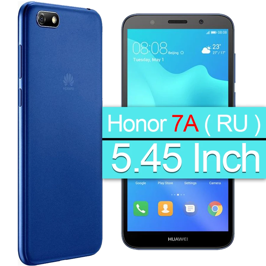 Защитное стекло для Huawei Y5 Prime 2018 чехол Honor 7a A7 7 A закаленное экрана Huwei Y5prime полное