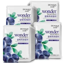bioaqua blueberry facial mask sheet whitening skin lifting face masks face care anti aging wrinkle pig