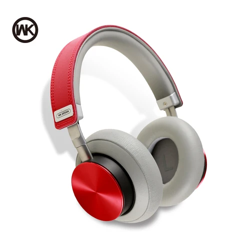 Fones de Ouvido sem Fio Fone de Ouvido Fones de Ouvido com Microfone para pc Bluetooth Dobrável Ajustável Telefone Móvel Mp3 wk