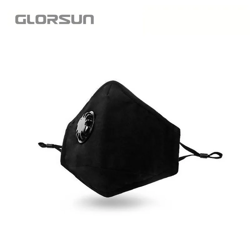 

GLORSUN Korean Style Winter Mask On Face F Anti dust Mouth Mask With Carbon Filter Anti PM2.5 Running Mask