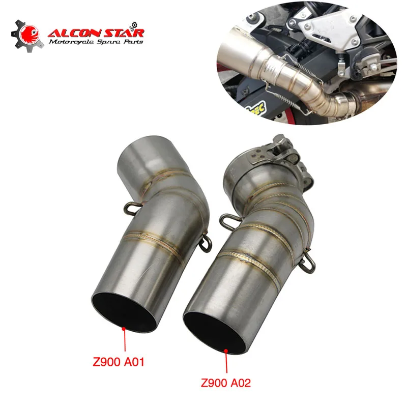 Alconstar 51mm средняя выхлопная труба мотоцикла соединительная полная система