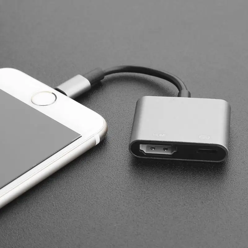8Pin 1080P Hdmi кабель Hdtv Tv адаптер цифровой av для Iphone Ipad Air провод беспроводной дисплей