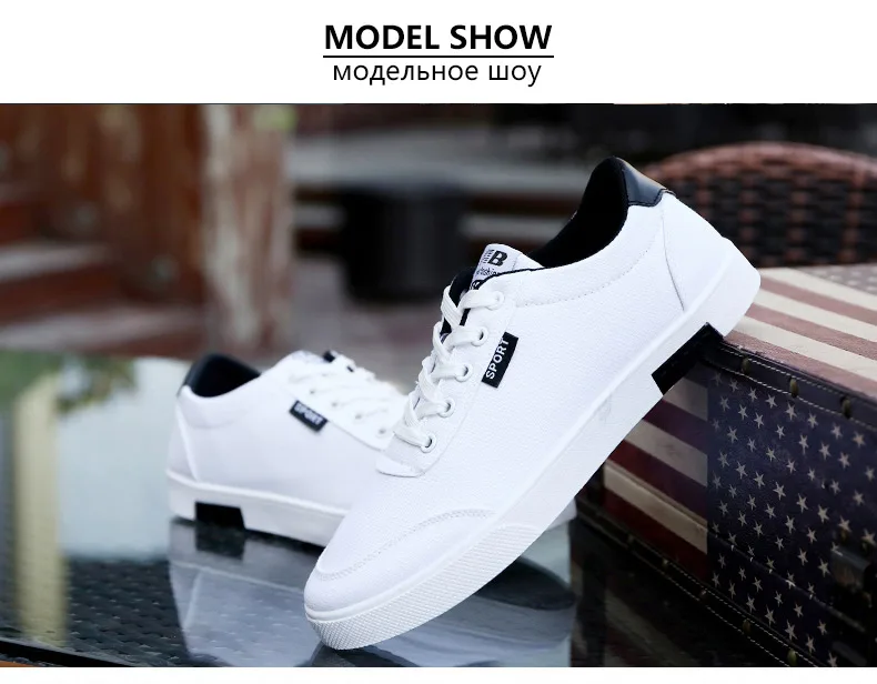 Мужская обувь; Новинка года; Студенческая Белая обувь; Мужская трендовая дышащая парусиновая спортивная обувь; zapatos hombre; повседневная обувь