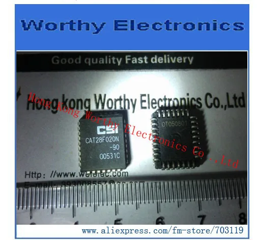 10 шт./лот CAT28F020N-90T CAT28F020N-90 CAT28F020N PLCC-32 | Электронные компоненты и принадлежности