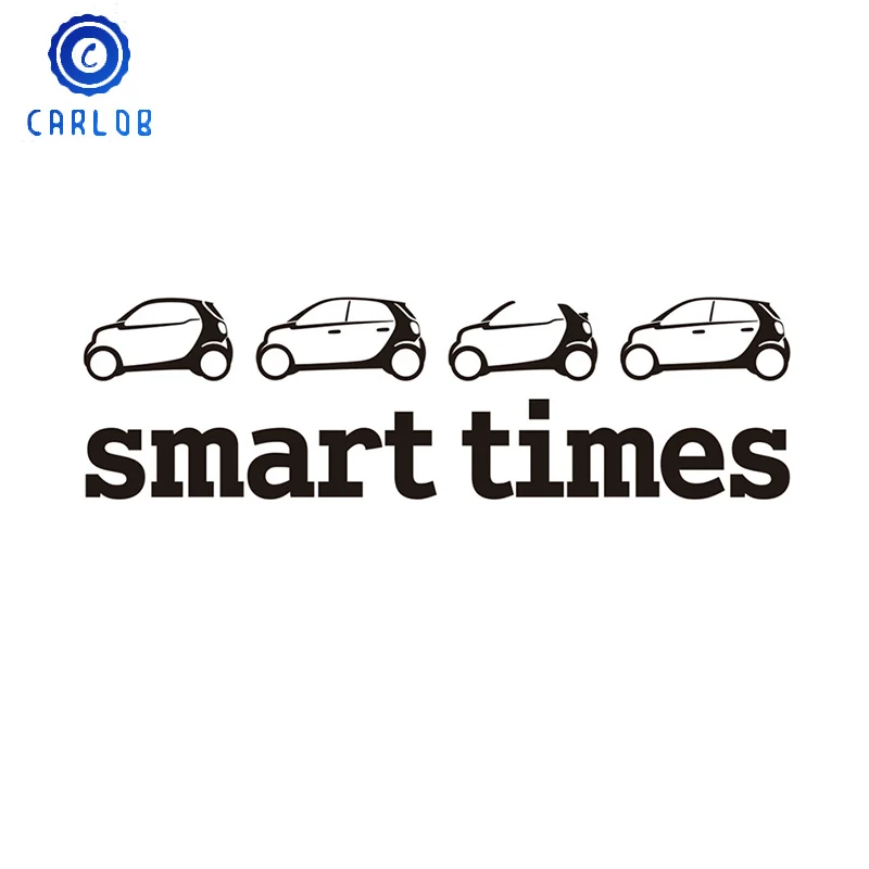 Светоотражающая Автомобильная 3d наклейка CARLOB Smart Times эмблема значок для Benz Brabus 451