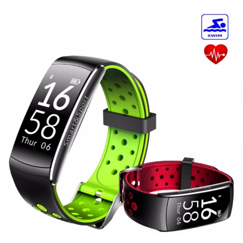 

2018 LYKL Smart Band Q8 IP68 Waterproof Swimming Smart Wristband Pedometer Heart Rate Monitor Fitness Tracker Smart Bracelet