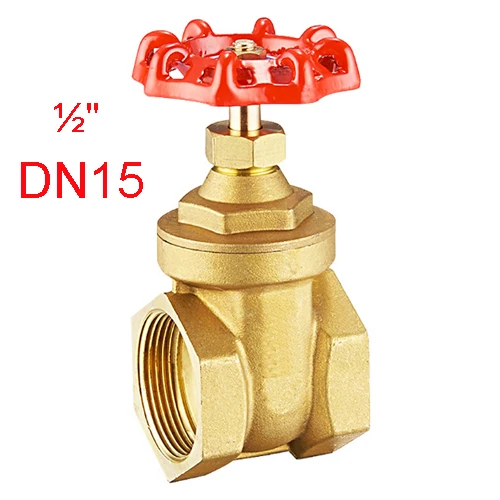 X23102 хорошее качество DN15 до DN50 из Латунного материала водяная Трубная задвижка клапана - Цвет: Светло-серый
