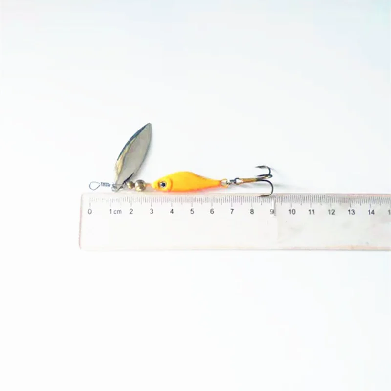 BaMMax fishing spoon lures spinner bait 13.3g 7cm fishing wobbler metal baits With Treble Hook spinnerbait isca artificial lure