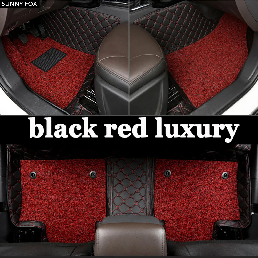 

SUNNY FOX Car floor mats for BMW 6 series E63 E64 F06 F12 F13 630i 630Ci 640i 645ci 650i 635D 640d 5D car styling carpet liners
