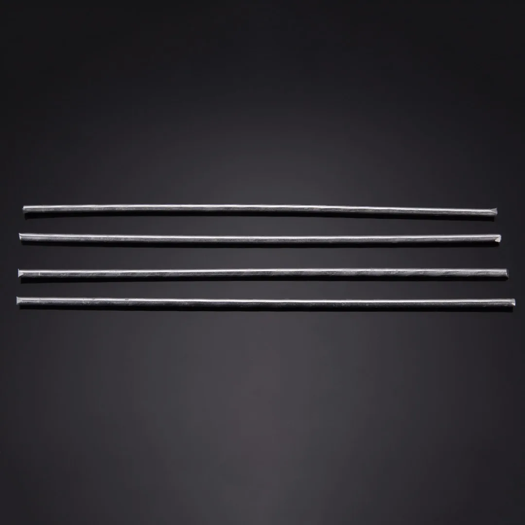 4pcs Silver Aluminum Welding Electrodes Flux Cored Low Temperature Brazing Wire 4x230mm Repairing Welding Soldering Rods