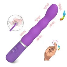 10 Speeds Clitoral Vibrator Sex Toy for Women G Spot Clit Massage Anal Plug Dildo Vibrating