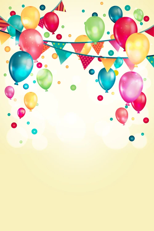 HUAYI balloon backdrop photography newborn backdrop