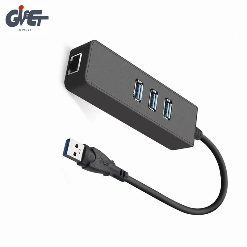 

Portable USB 3.0 to RJ45 10/100 /1000 Mbps Network LAN Wired Adapter Ethernet Adapter for Chromebook,MacBook,Mac Pro/Mini,iMa