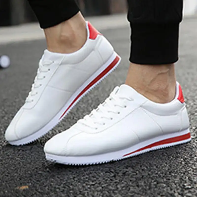 

Popular Fashion Comfortable White Casual Shoes brand Men shoes Breathable adult Footwear Lightweight sneakers